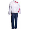 TOP TEN Tracksuit “Premium” for Kids - size 128 = 128 cm, white-darkblue Size: 152, 152 cm, Color: White - Darkblue, Gloves cut: Without Label