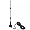 Onpira Anténa wifi 2,4GHz s magnetickým uchytením SMA (male) 3m