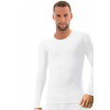 Pánské tričko Cotton LS01120A BRUBECK černá S