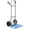 Rudla na vrecia, pozinkovaná ,lopata na balíky š x h 430 x 450 mm, modrá EUROKRAFTpro