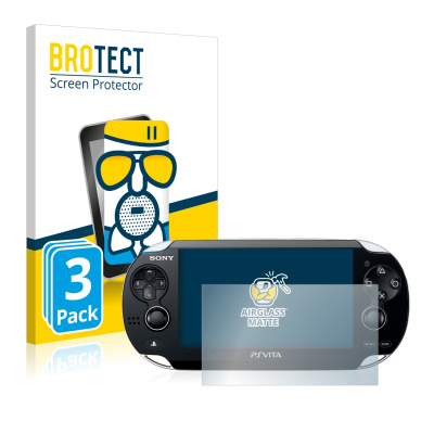 3x Matná skleněná fólie BROTECT AirGlass pro Sony Playstation PS Vita (3x Matná skleněná fólie BROTECT AirGlass pro Sony Playstation PS Vita)