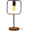 Rabalux Rufin stolová lampa 1x40 W čierna-dreva 3219