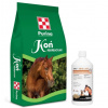 Purina Rekreačný kôň 20 kg & LAB-V Leinöl ľanový olej pre kone 1000ml