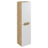Sapho WAVE skrinka vysoká 35x140x30cm, ľavá/pravá, biela/dub Alabama WA245-3022
