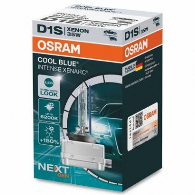 Osram Xenarc Cool Blue Intense NextGen D1S +150% xenon OSRAM 66140CBN