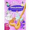 Jiri Models Omaľovánky A4 so samolepkami Disney Princezné