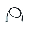 Eurolite DMX-Adapter IN DMX adaptér [1x jack zástrčka 3,5 mm - 1x XLR zástrčka] 1.00 m; 51916211