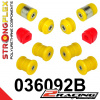Zadní silentbloky kit BMW 5 serie E61 036092B (Tvrdé polyuretanové uložení Zadní silentbloky kit pro BMW model 5 serie E61)