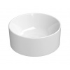 GSI KUBE X keramické umývadlo na dosku, priemer 32cm, biela ExtraGlaze 943511