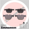 ZIMMERMANN Sada brzdových platničiek kotúčovej brzdy 23309.170.1