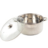 Perfect Home Nerezový hrniec 32 cm + sklenený pokrievka 10,5 litra 13235