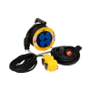 Brennenstuhl Power-Pack IP44 káblový bubon 10m/ Predlžovací prívod 10m/ Elektrický rozvádzač 5m 3G1,5 1070151