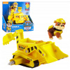 Paw patrol figúrka a žltý buldozér Rubble VYPR