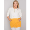 Originálna tunika Philomena - ecru / žltá RV-TU-6851.28 ONE SIZE