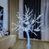 LED svietiaci strom 180cm - 2 farby Farba: Studená Biela