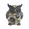 Dekoratívny kvetináč s motívom sovy X6591
