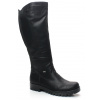 RIEKER 78554-00 black, dámské kozačky vel.36
