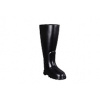 Design Scandinavia Stojan na dáždniky hliníkový Boot, 44 cm, čierna čierna