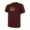 Triko krátké pánské SENSOR MERINO AIR PT SUMMIT port red L