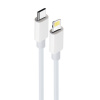 Maxlife MXUC-05 USB-C - Lightning, 20W, 1m, bílý