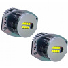 2x BMW 3 E90 E91 Predlift Sedan Touring RINGI LED MARKERY BIELE 160W VÝKONNÉ
