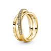 Prsteň PANDORA Shine krúžky 58 169057C01-58