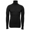 rolák so zipsom Brynje ARCTIC DOUBLE zip polo shirt čierny
