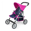 MILLY MALLY Detský športový kočík pre bábiky Natalie Prestige Navy 54x33x52 modrá
