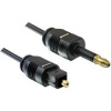 PremiumCord Kabel 3,5mm mini Toslink - Toslink, OD:2.2mm, délka 3m kjtos2-3