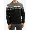 Sveter Fjallraven Ovik Knit Sweater - dark grey/grey
