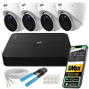 Sada kamier DVS 4x vonkajšia IP PoE 5 Mpx