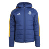 Adidas Zimná bunda REAL MADRID Winter modré velikost: XL