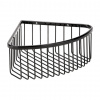 HOPA Polička do sprchy rohová, 265×90×205 mm Farba - Hematit KDBE159208312