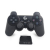 GEMBIRD gamepad JPD-WDV-01, vibrační, bezdrátový, PC/PS2/PS3, USB JPD-WDV-01