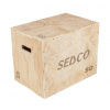 Sedco Plyometrická bedňa drevená WOOD 40/50/60 cm