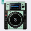 Doto Design Skin XDJ-1000 COLORS DVS Aquamarine