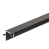 Horizontálny profil Gola XG10 pre horné skrinky, 2900 mm, matná čierna 2,9m