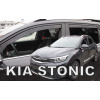 Deflektory KIA STONIC od 2017 + zadné deflektory