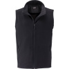 James & Nicholson Vesta JN 1128, softshellová, promo, pánská COT02112880813-black/black 3XL Černá/černá