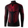 REBELHORN TERMOAKTÍVNE TRIČKO THERM II LS BLACK RED XL/2XL