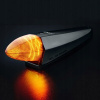 VÝSTRAŽNÁ LAMPA MAJÁK OBRYSOVÁ IZE LED BLACK BULLET TORPEDO 850426 14W