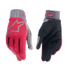 Alpinestars A-Dura YOUTH dětské rukavice Red Fluo YM - dětské M