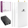 Vonkajší prístupový bod 1200Mbps IP66 Spacetronik 4v1 WiFi 5 POE MIMO-OFDM