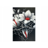 Obrázok 60x90 Retro Vintage Floral Gray Canvas (Obrázok 60x90 Retro Vintage Floral Gray Canvas)