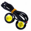 Univerzálna LED lampa COB 18 mm 2ks 12V šošovka