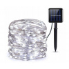 Dampod Solárne vianočné osvetlenie drôt 100 LED