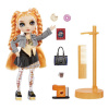 MGA Rainbow High Sparkle & Shine Fashion panenka - Clementine (Orange) oranžová