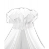 Luxusná moskytiéra s tylom 170x400cm, biela Baby Nellys 8596309441320