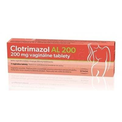 Clotrimazol AL 200 tbl.vag.3 x 200 mg
