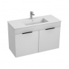 Jika Skrinka Cube s umývadlom 100 cm, biely lesk H4536511763001